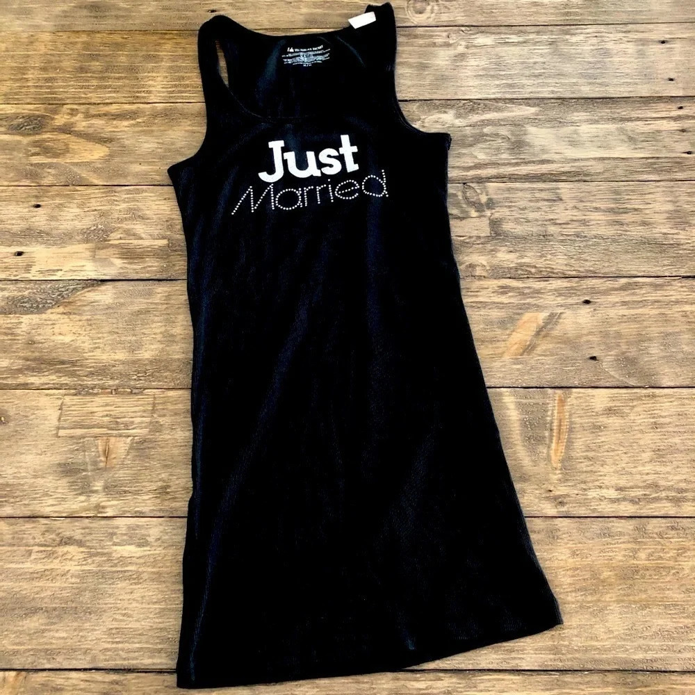 NWT‎ Victoria’s Secret Just Married Ribbed Tank Top